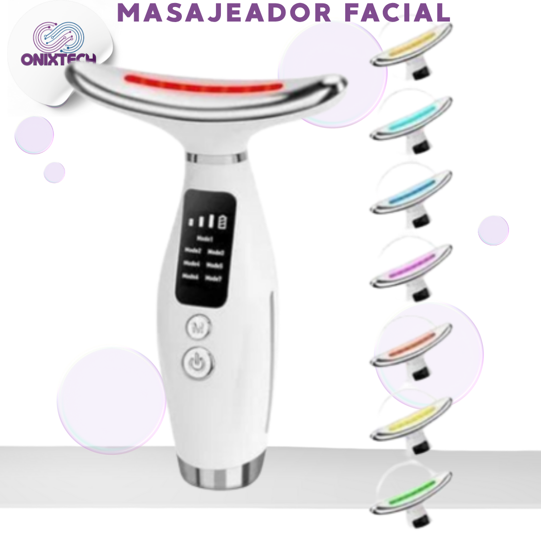MASAJEADOR FACIAL RECARGABLE